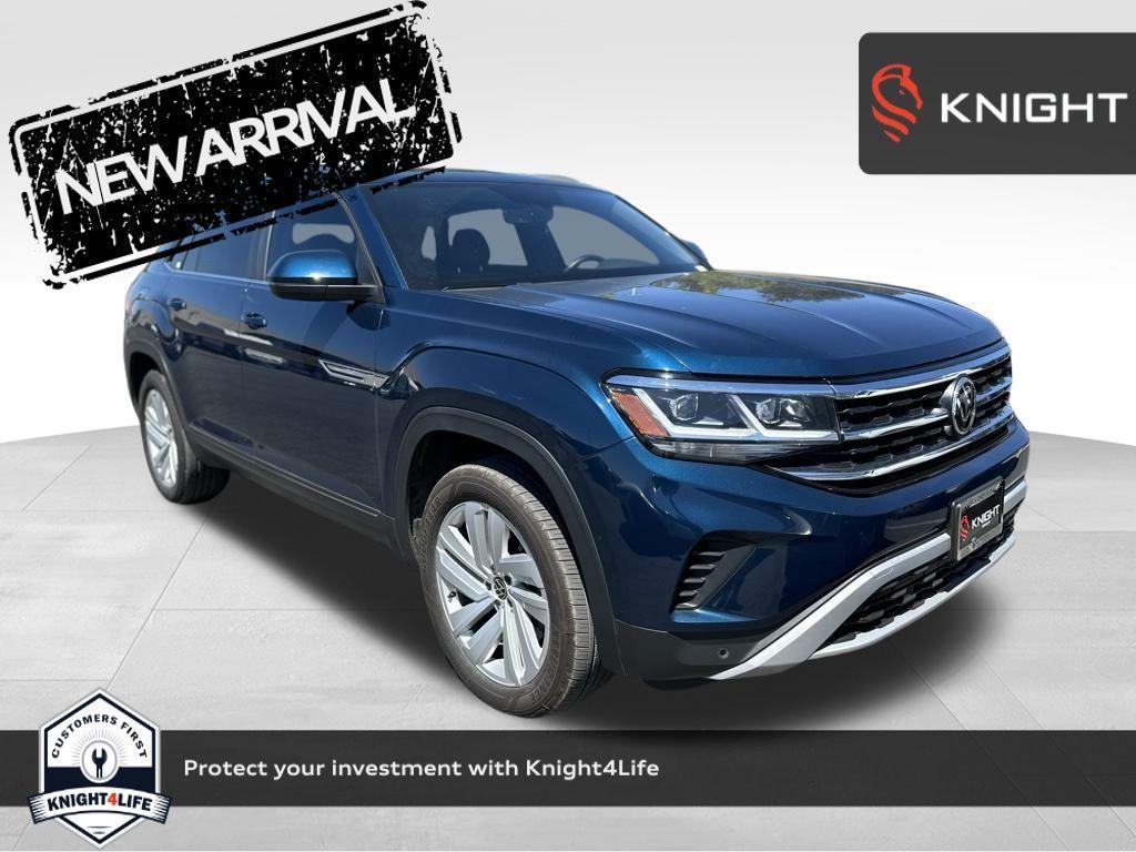 used 2021 Volkswagen Atlas Cross Sport car, priced at $19,989