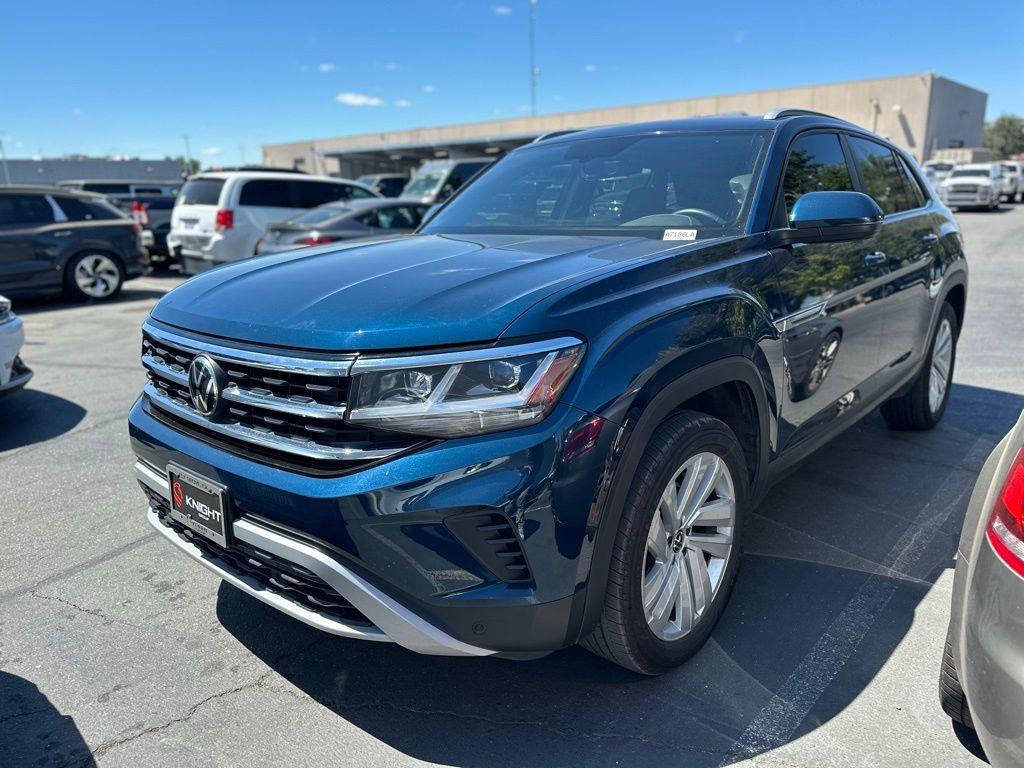 used 2021 Volkswagen Atlas Cross Sport car, priced at $19,989