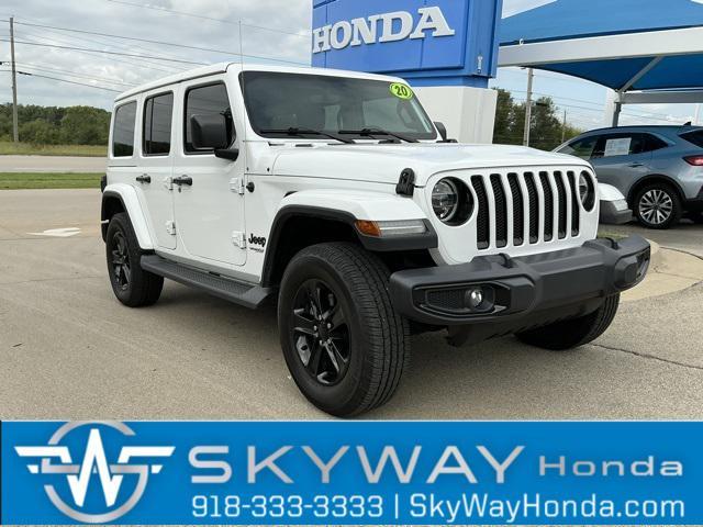 used 2020 Jeep Wrangler Unlimited car, priced at $26,995
