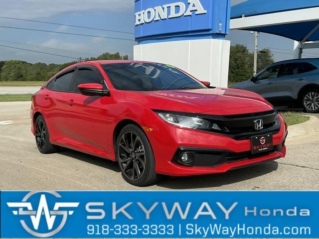 used 2021 Honda Civic car, priced at $21,995