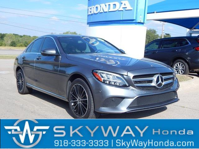 used 2021 Mercedes-Benz C-Class car, priced at $31,995