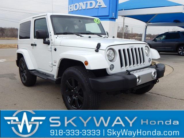 used 2018 Jeep Wrangler JK car, priced at $25,700