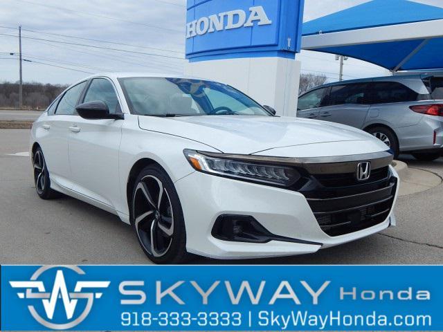 used 2021 Honda Accord car, priced at $21,995