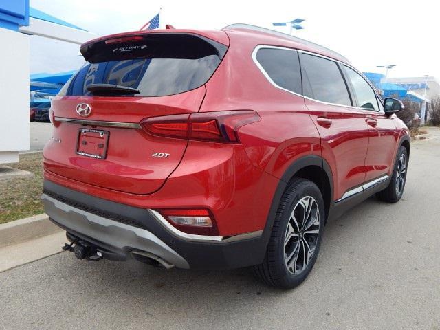 used 2020 Hyundai Santa Fe car, priced at $21,995