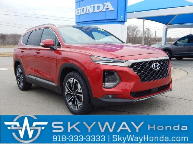 used 2020 Hyundai Santa Fe car, priced at $21,995