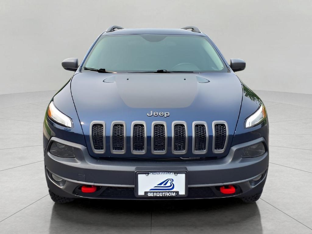 used 2018 Jeep Cherokee car, priced at $15,604