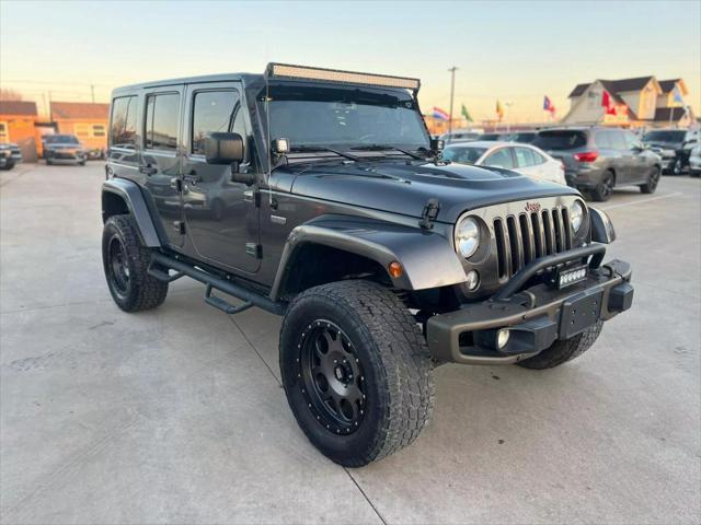 used 2016 Jeep Wrangler Unlimited car, priced at $19,990