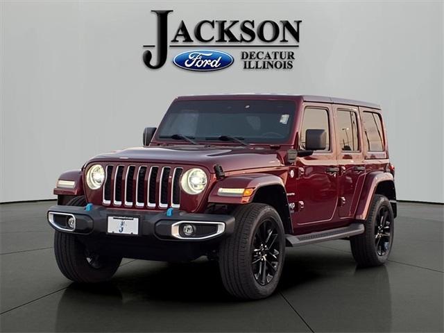 used 2022 Jeep Wrangler Unlimited 4xe car, priced at $32,070