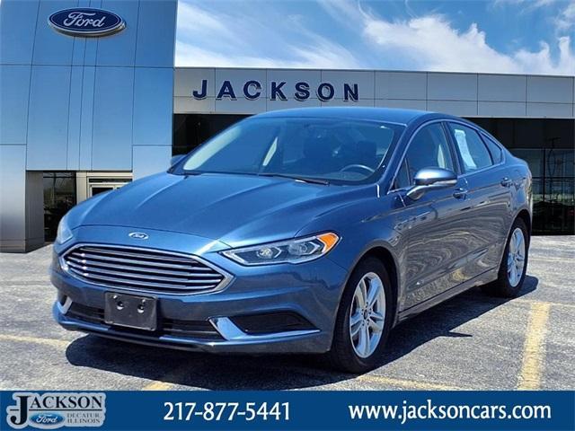 used 2018 Ford Fusion car, priced at $17,866