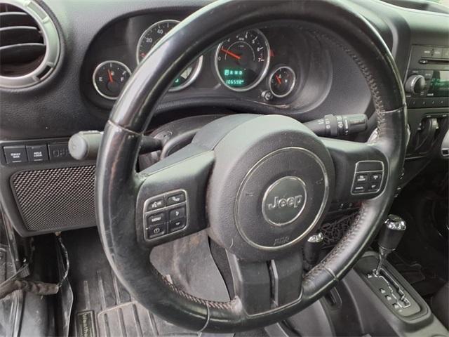 used 2015 Jeep Wrangler car, priced at $17,404