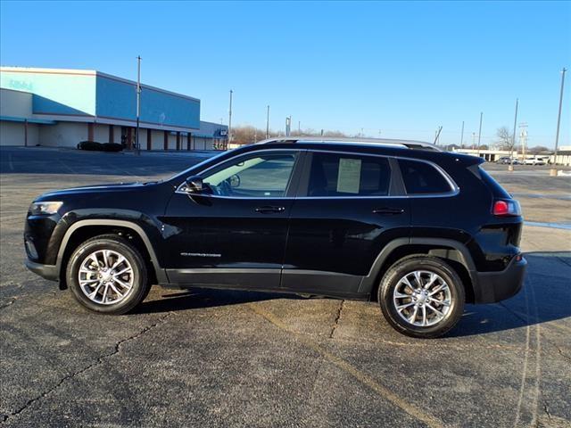 used 2021 Jeep Cherokee car, priced at $22,394