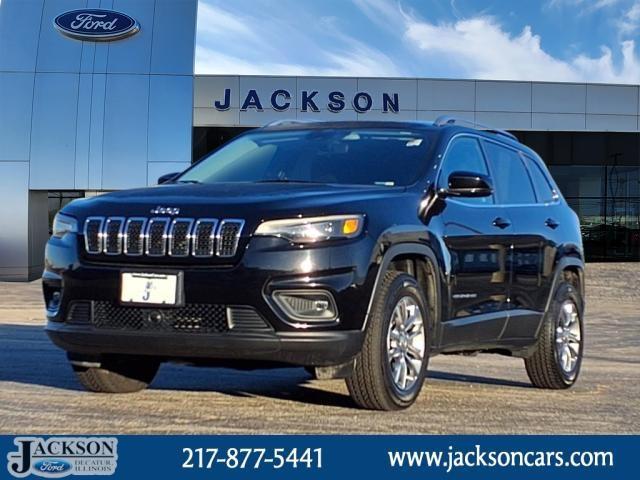 used 2021 Jeep Cherokee car, priced at $22,394