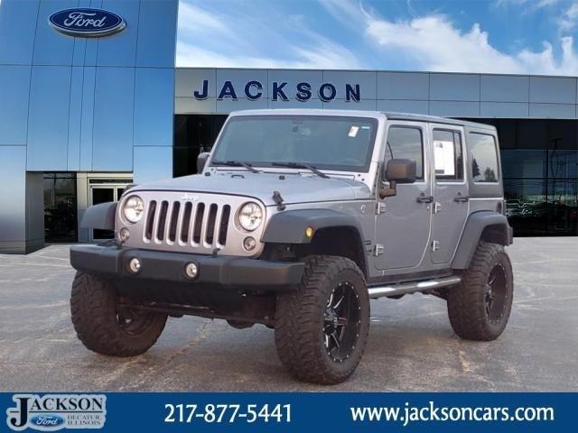 used 2017 Jeep Wrangler Unlimited car, priced at $35,817