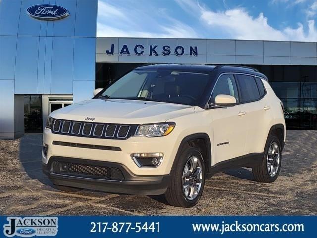 used 2021 Jeep Compass car, priced at $21,507