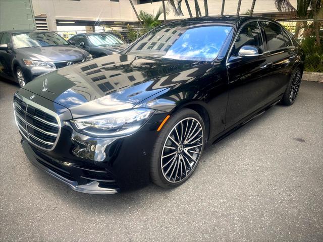 used 2021 Mercedes-Benz S-Class car, priced at $98,900