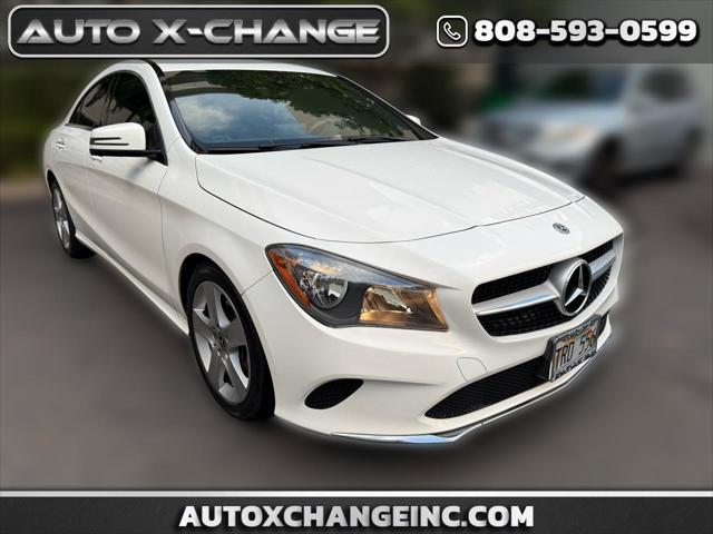 used 2018 Mercedes-Benz CLA 250 car, priced at $17,900