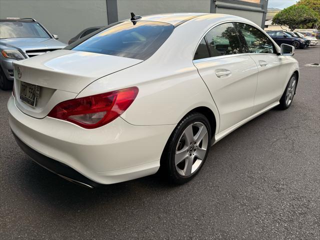 used 2018 Mercedes-Benz CLA 250 car, priced at $17,900