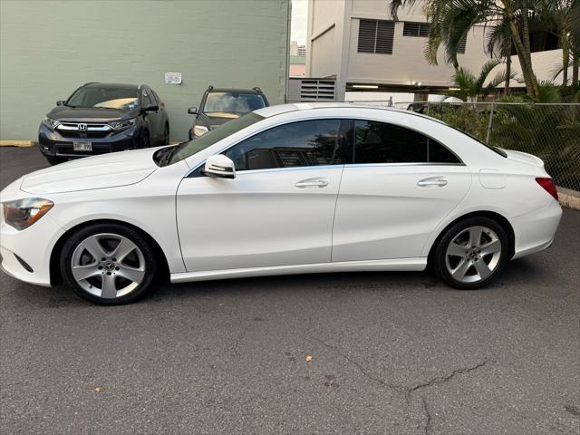 used 2018 Mercedes-Benz CLA 250 car, priced at $17,900