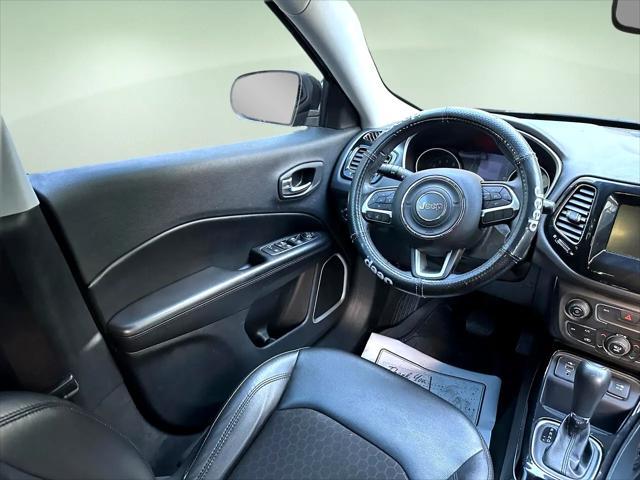 used 2021 Jeep Compass car, priced at $18,900