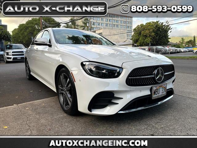 used 2021 Mercedes-Benz E-Class car, priced at $45,900