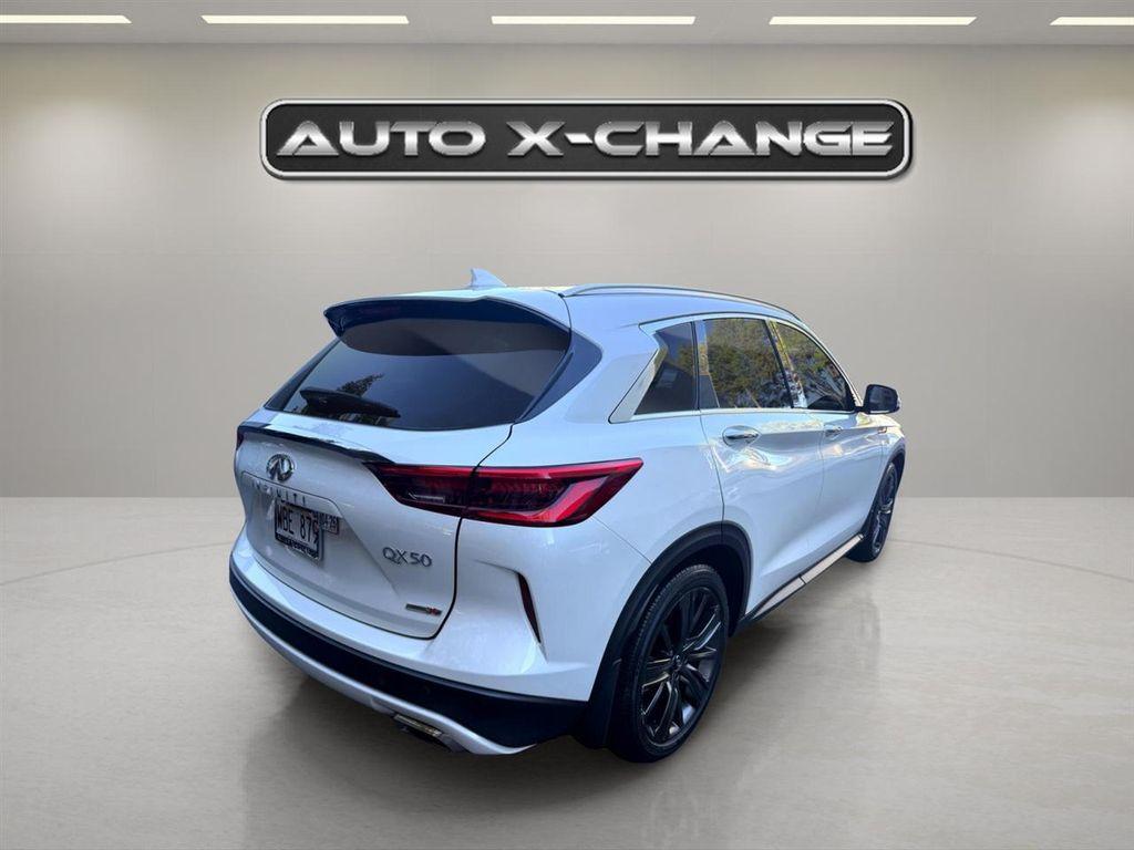 used 2020 INFINITI QX50 car, priced at $27,900