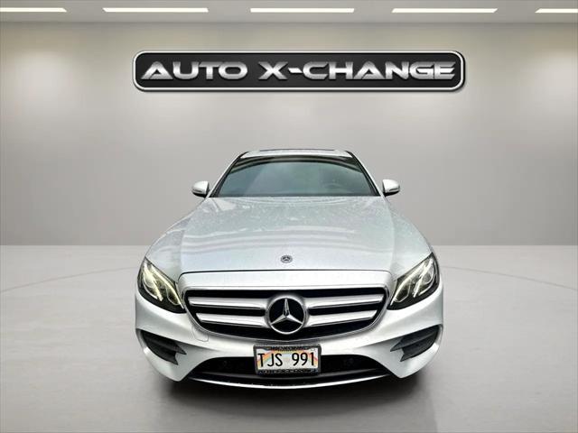 used 2018 Mercedes-Benz E-Class car, priced at $27,900