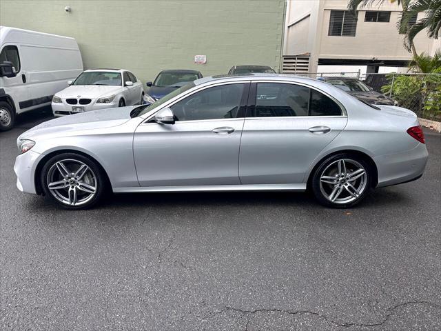 used 2018 Mercedes-Benz E-Class car, priced at $27,900