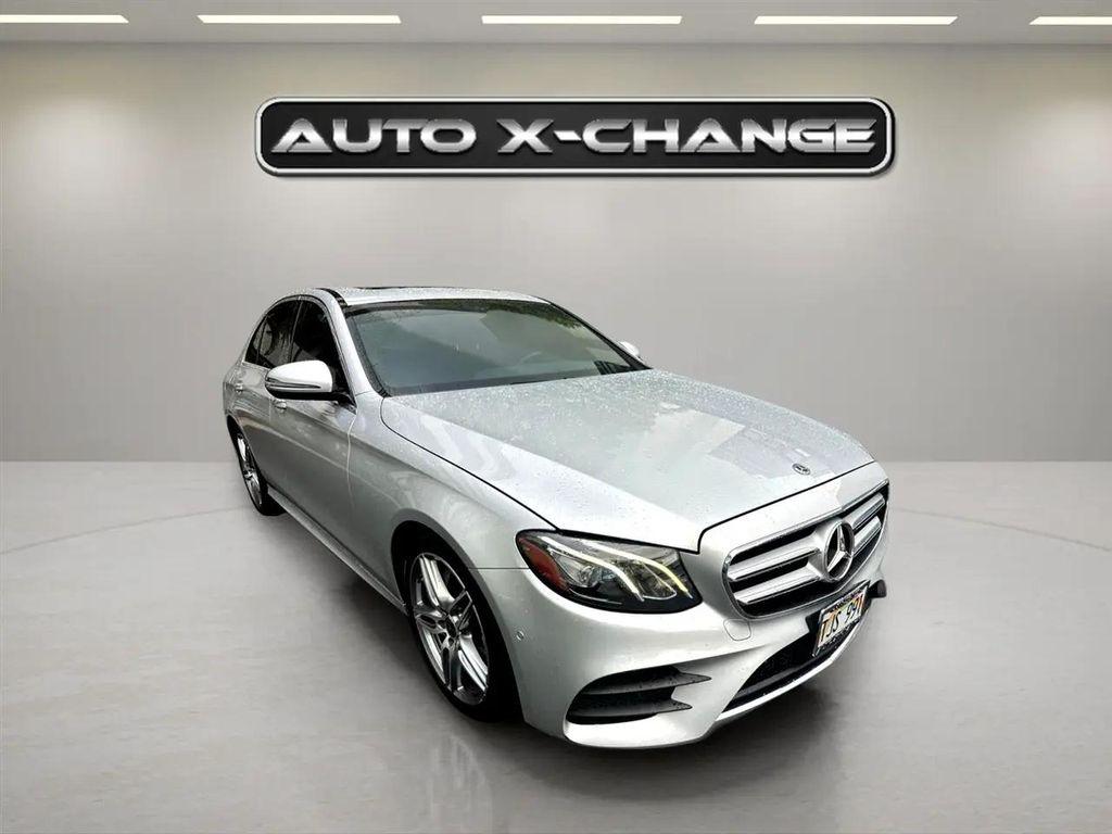 used 2018 Mercedes-Benz E-Class car, priced at $27,900