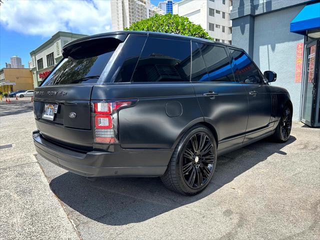 used 2017 Land Rover Range Rover car, priced at $54,900
