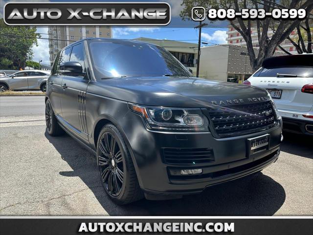 used 2017 Land Rover Range Rover car, priced at $54,900