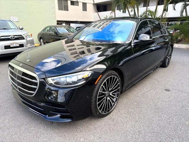 used 2022 Mercedes-Benz S-Class car, priced at $74,900