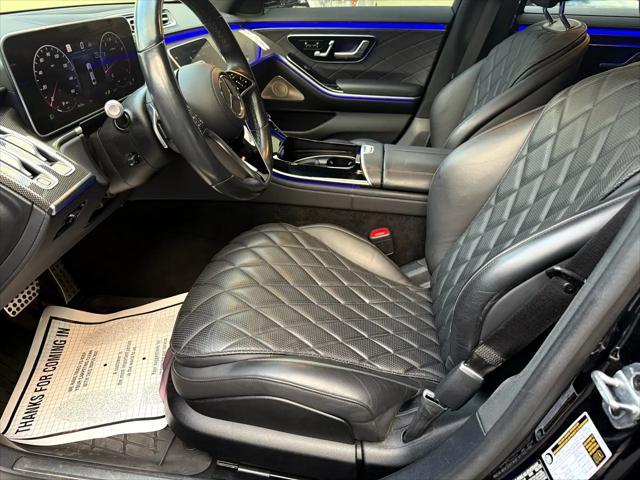 used 2022 Mercedes-Benz S-Class car, priced at $74,900