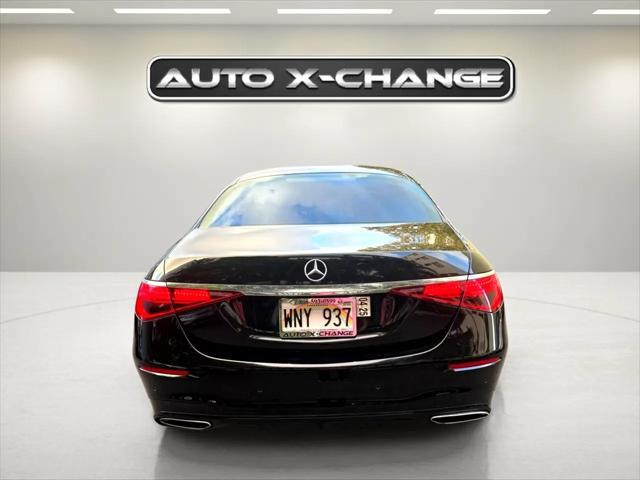 used 2022 Mercedes-Benz S-Class car, priced at $74,900