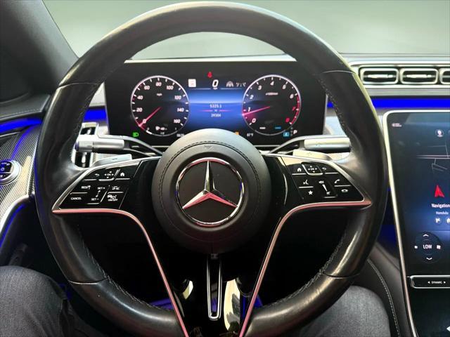 used 2022 Mercedes-Benz S-Class car, priced at $74,900