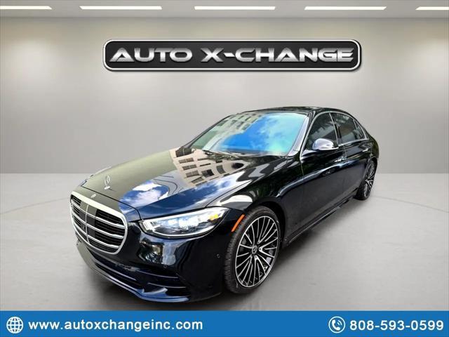 used 2022 Mercedes-Benz S-Class car, priced at $74,900