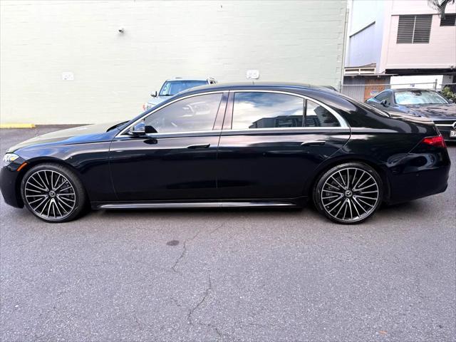 used 2022 Mercedes-Benz S-Class car, priced at $74,900
