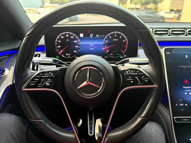 used 2022 Mercedes-Benz S-Class car, priced at $74,900