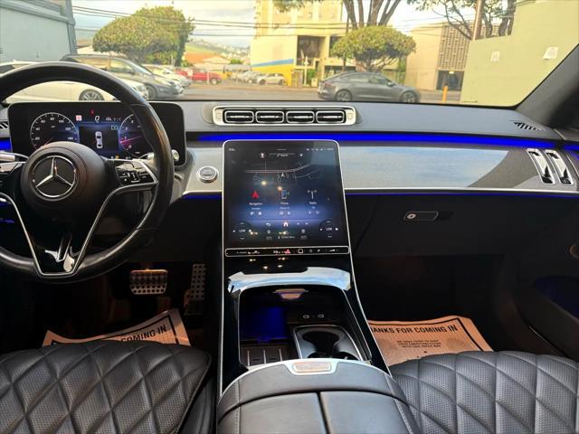 used 2022 Mercedes-Benz S-Class car, priced at $74,900