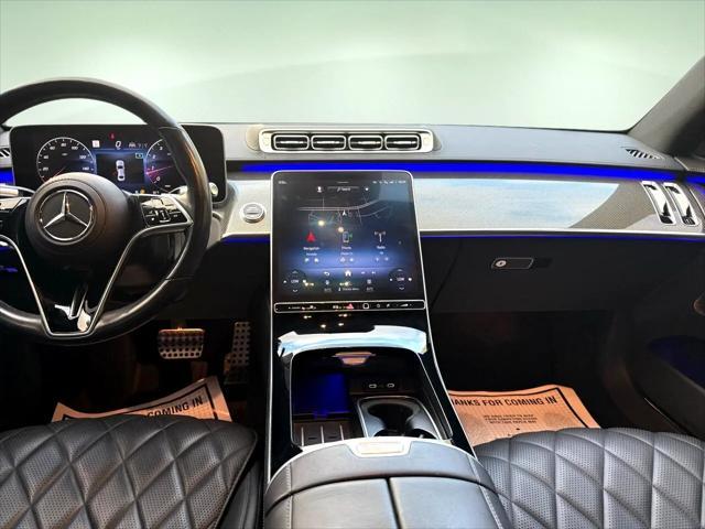used 2022 Mercedes-Benz S-Class car, priced at $74,900