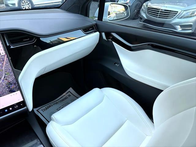 used 2021 Tesla Model X car, priced at $45,900