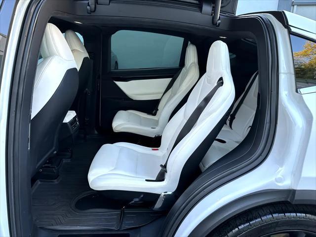 used 2021 Tesla Model X car, priced at $45,900