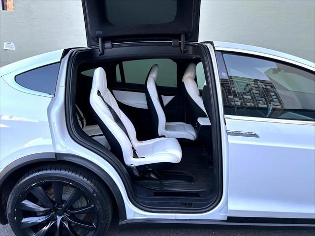 used 2021 Tesla Model X car, priced at $45,900