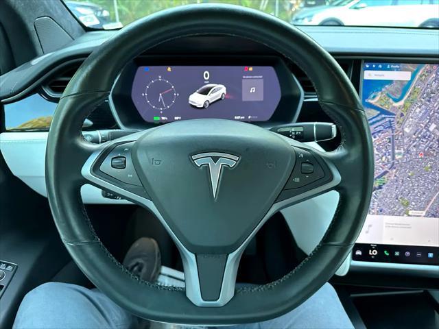 used 2021 Tesla Model X car, priced at $45,900