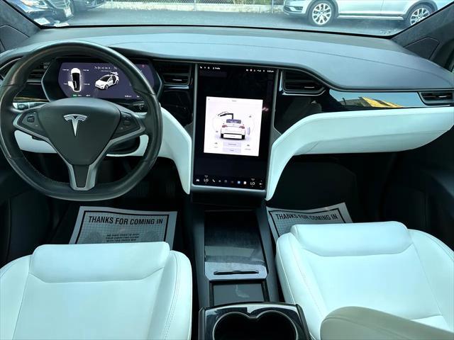 used 2021 Tesla Model X car, priced at $45,900