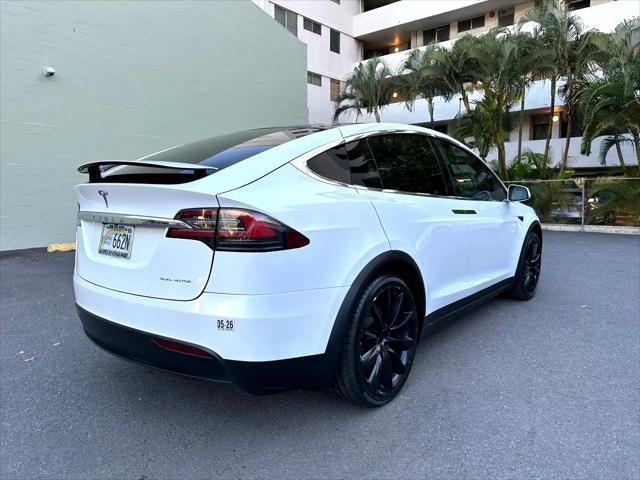 used 2021 Tesla Model X car, priced at $45,900