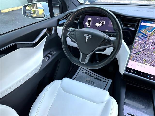 used 2021 Tesla Model X car, priced at $45,900