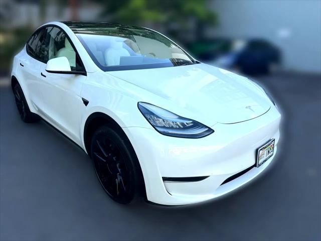 used 2021 Tesla Model Y car, priced at $33,900