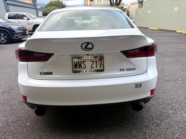 used 2016 Lexus IS 350 car, priced at $30,900