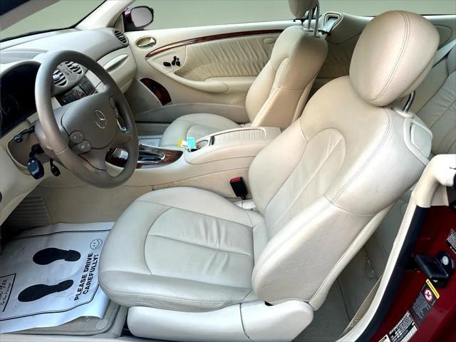used 2008 Mercedes-Benz CLK-Class car, priced at $12,900
