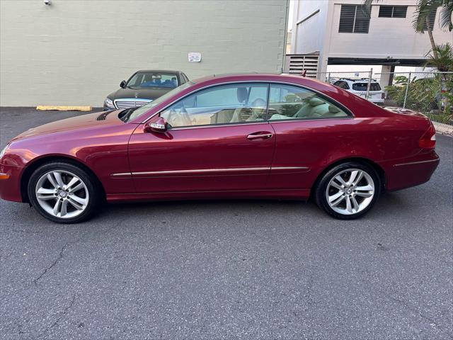 used 2008 Mercedes-Benz CLK-Class car, priced at $12,900